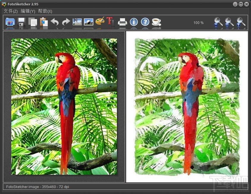 FotoSketcher,铅笔素描,FotoSketcher中文版