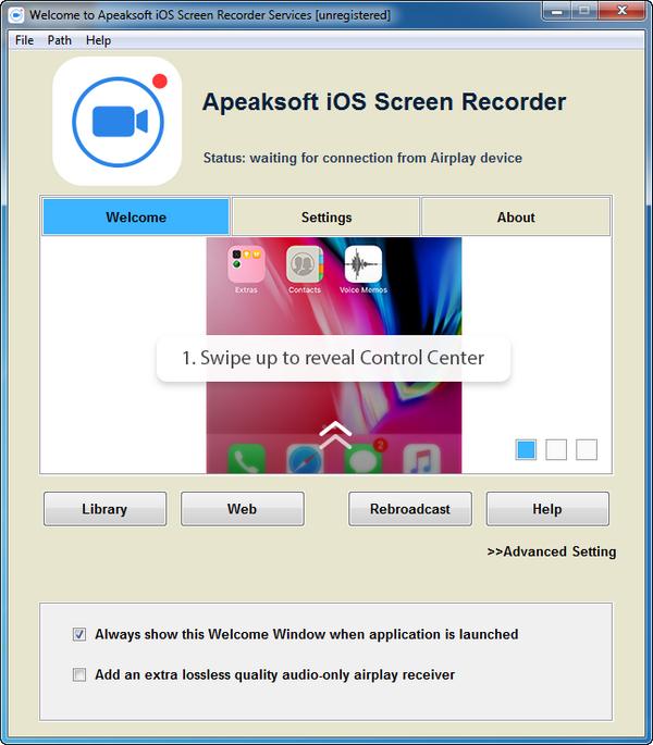 Apeaksoft ios screen recorder,Apeaksoft,ios屏幕录制