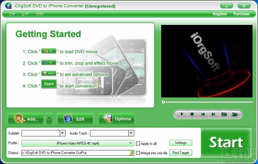 iOrgSoft DVD to iPhone Converter,DVD转iPhone,视频转换