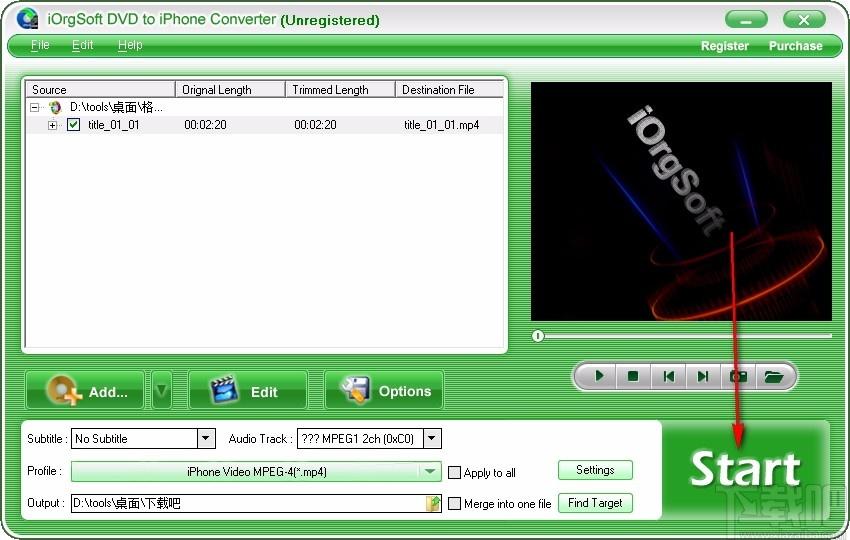 iOrgSoft DVD to iPhone Converter,DVD转iPhone,视频转换