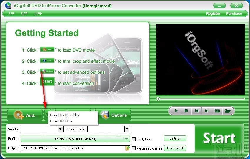 iOrgSoft DVD to iPhone Converter,DVD转iPhone,视频转换